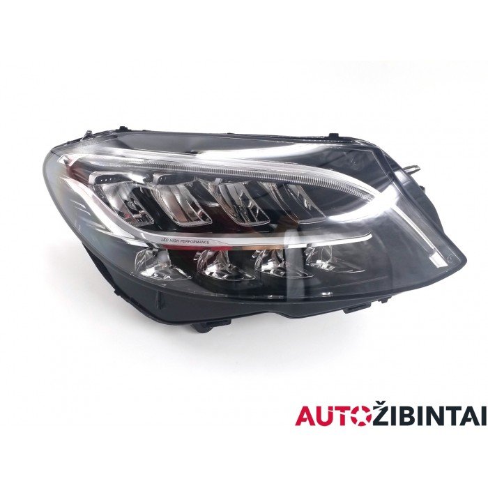 MERCEDES-BENZ C-CLASS (W205) Headlight chrome (A2059066006)