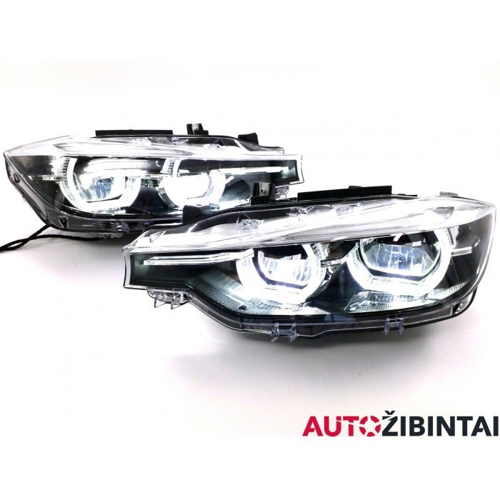 BMW 3 (F30, F80) Priekinių žibintų komplektas (7419633)