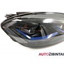 VW GOLF VII (5G1, BQ1, BE1, BE2) Headlight set black inside (5G1941035N)