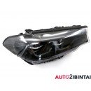 BMW 5 Series (G30, F90) Priekinių žibintų komplektas juodu vidum (8499121)