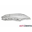OPEL ASTRA CLASSIC Hatchback (A04) Priekinio žibinto stiklas (90871799L)